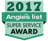 2017 Angie's List super service award badge